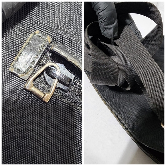 Gucci Black Denim Crossbody/Messenger Bag Black - Picture 12 of 15